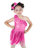 Solid Hologram Fringe Skirt
