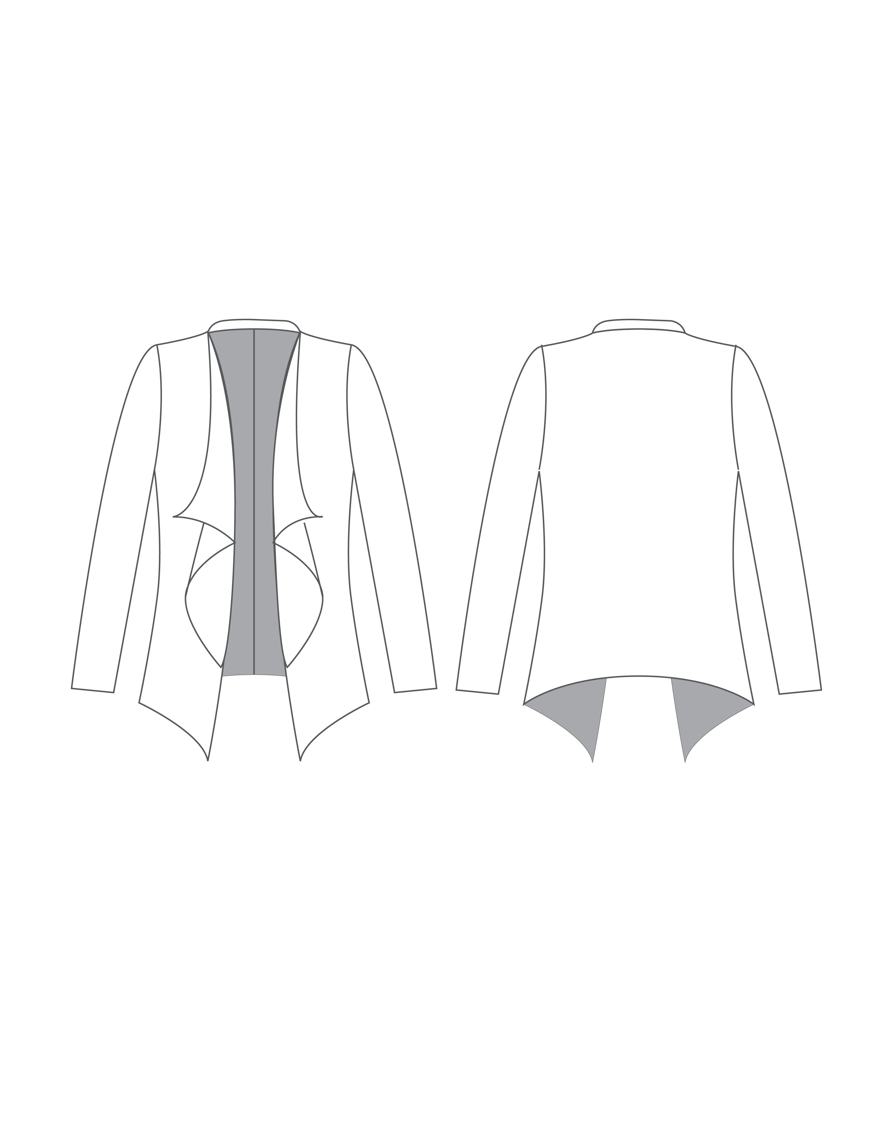 Custom Lounge Cardigan - ITY Black