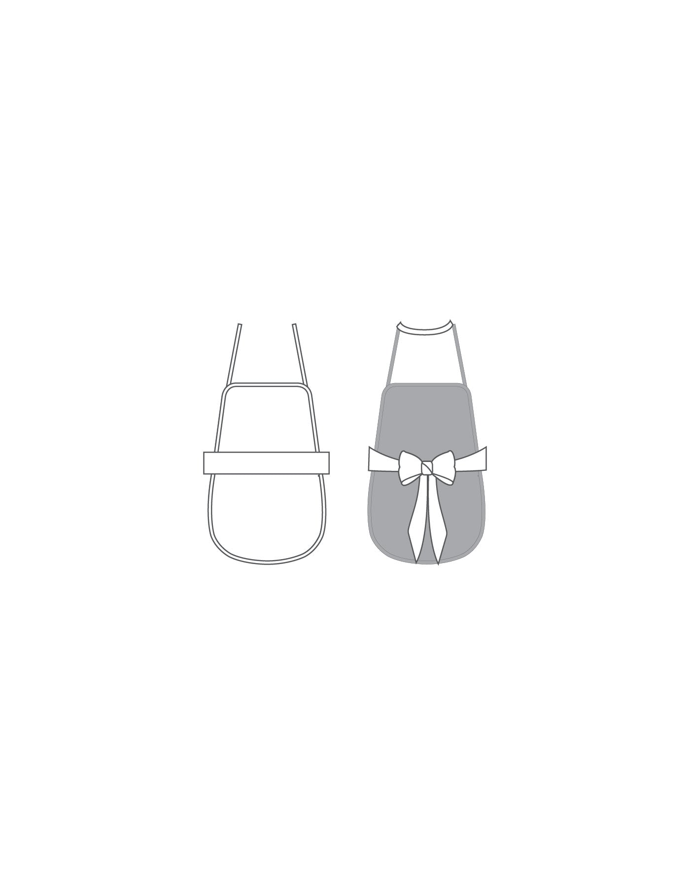 Custom Inked Apron - Lycra