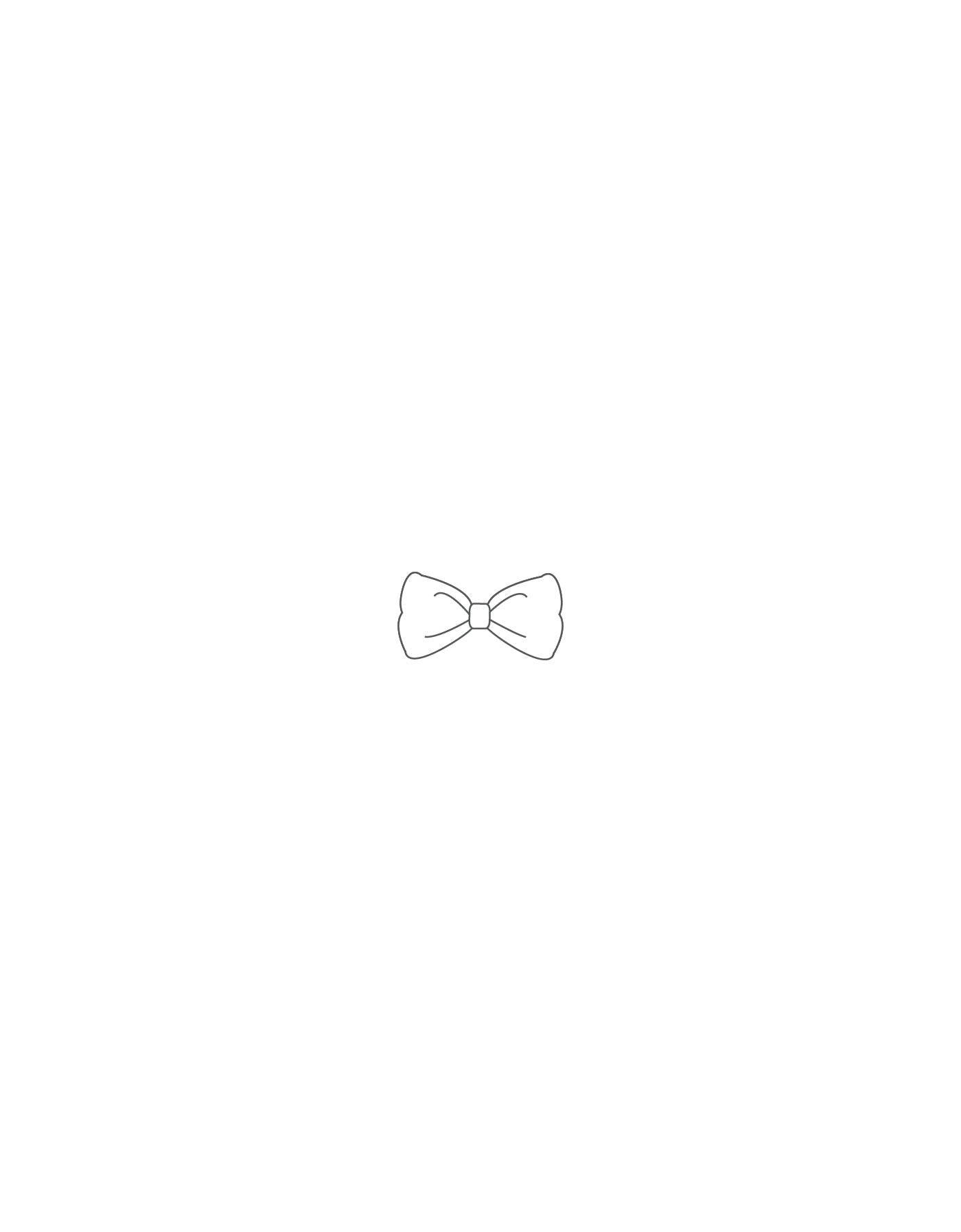 Custom Inked Bum Bow - Lycra