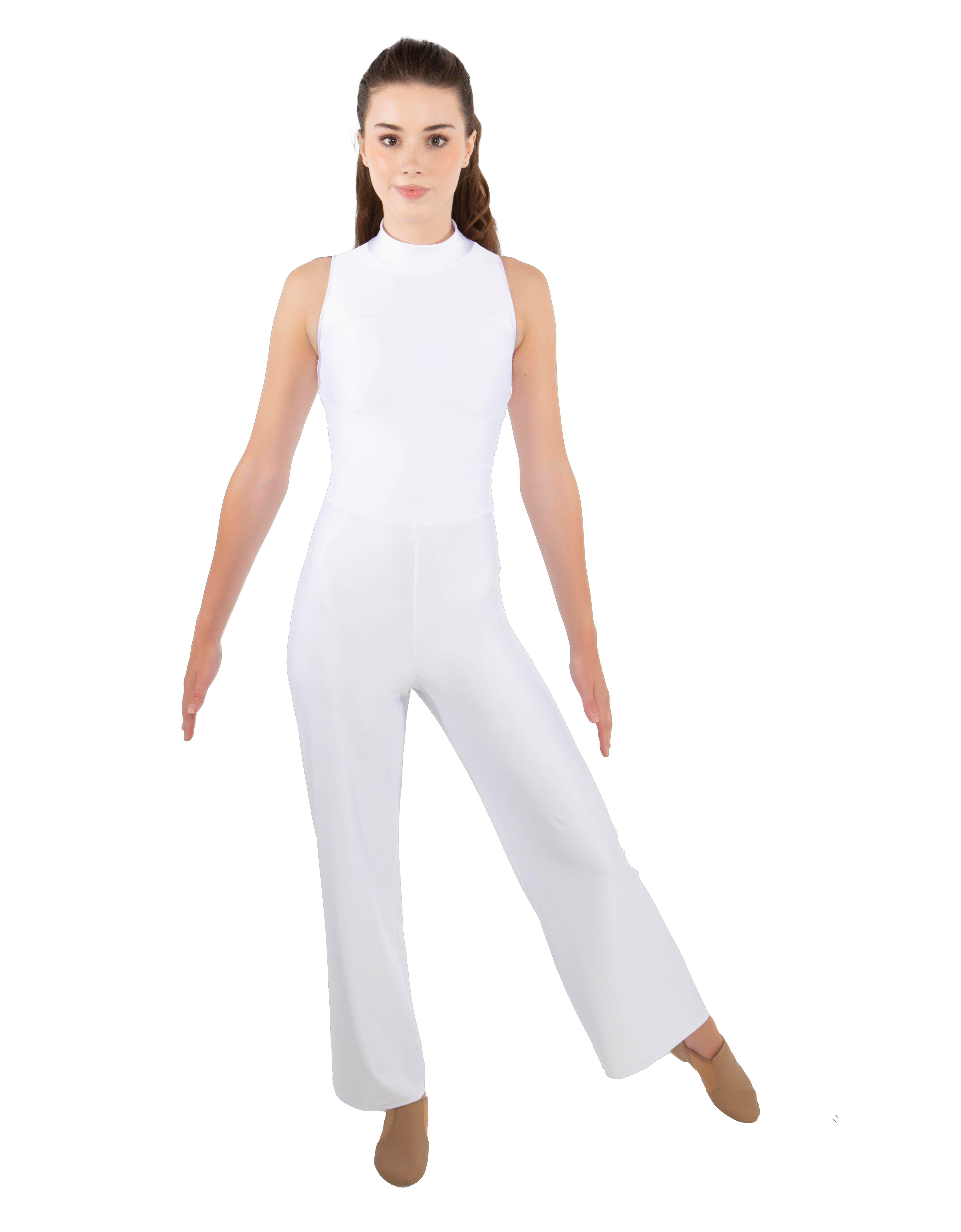 TNeck Unitard with Straight Leg