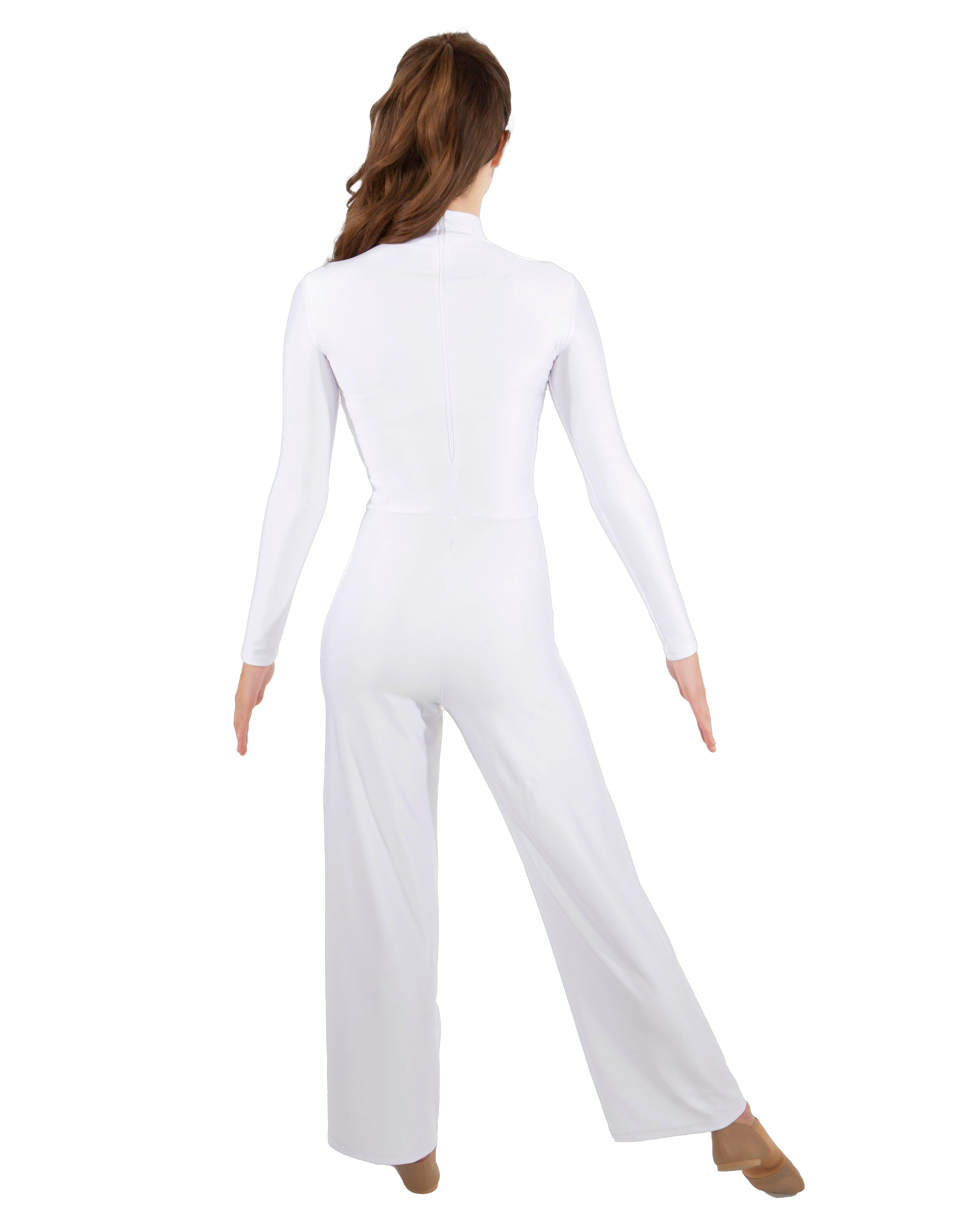 LS TNeck Unitard with Straight Leg