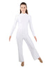 LS TNeck Unitard with Straight Leg