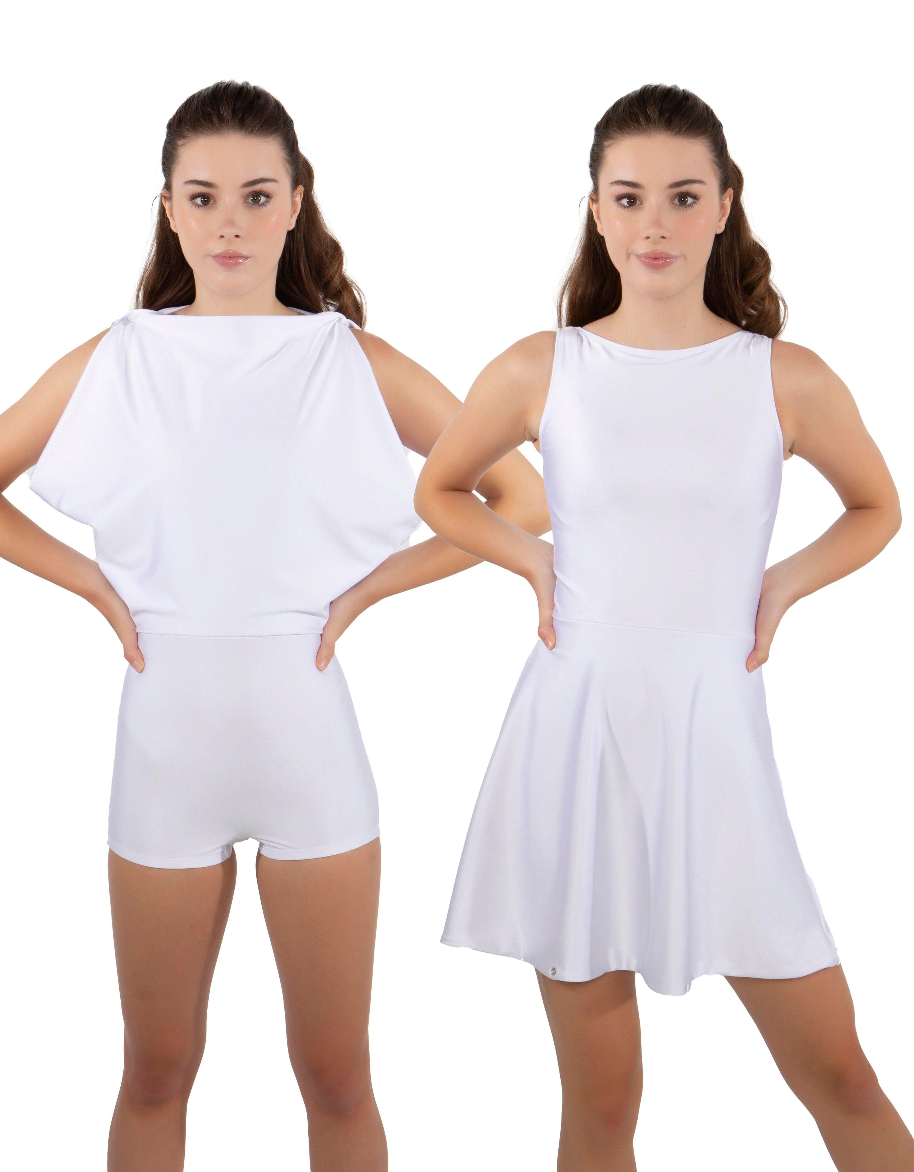 Convertible Dress Tank Biketard