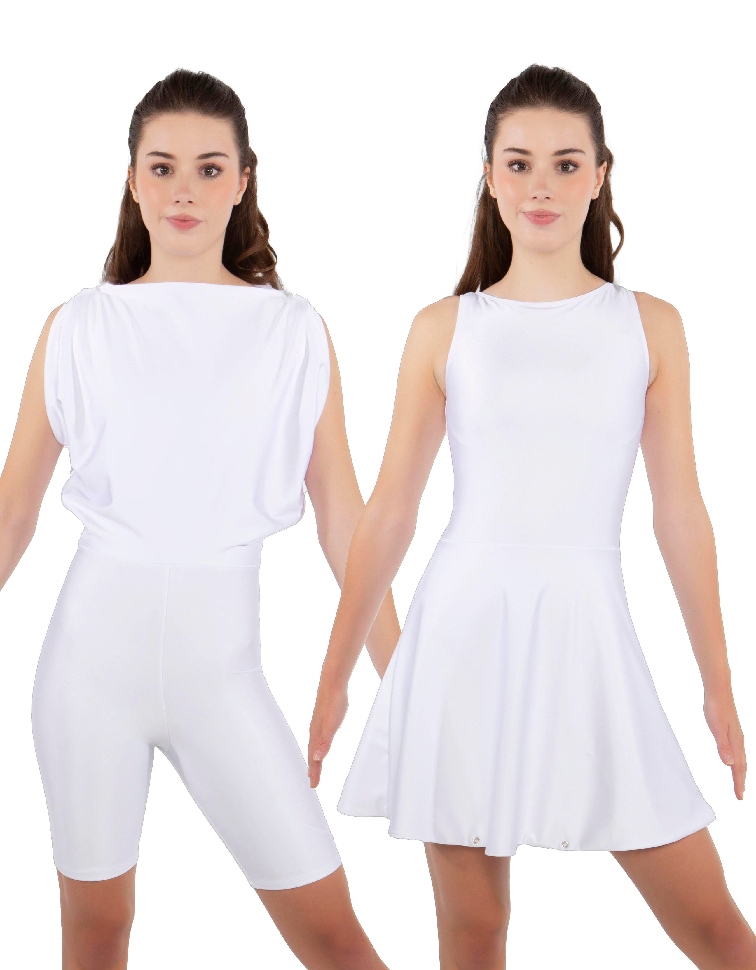 Convertible Dress Tank Bike Short
