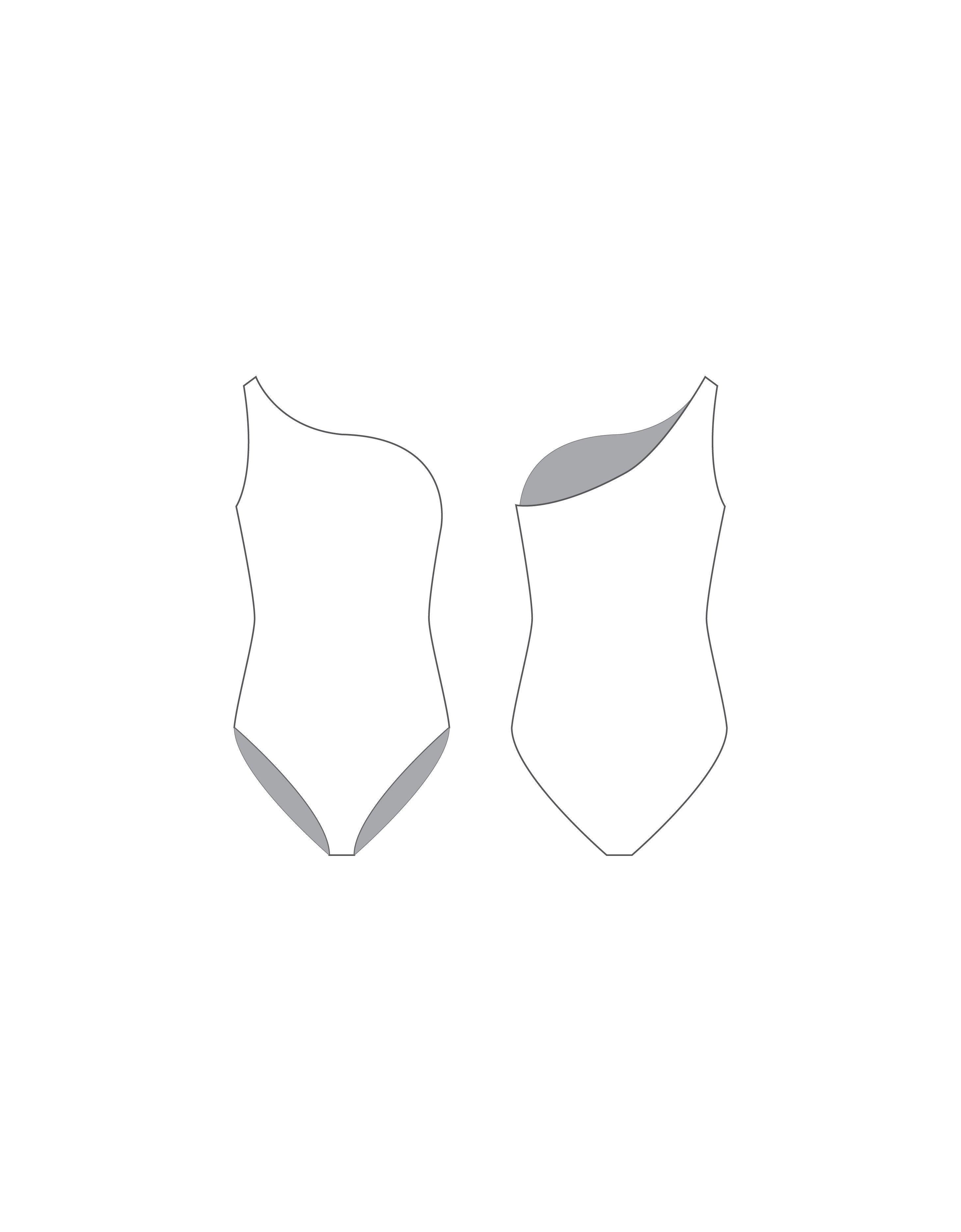 Elements Lycra One Shoulder Leotard