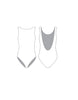 Skin Tone Lycra Tank Leotard