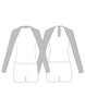 Custom Inked Lycra/Mesh Raglan Sleeved Biketard - Hamilton Theatrical