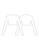 Custom Inked Mesh LS Crop Top - Hamilton Theatrical