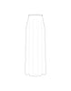 Custom Inked Chiffon Half Skirt - Hamilton Theatrical