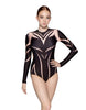 Evil LS Triangle Back Leotard - Hamilton Theatrical