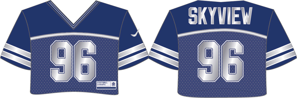 Custom Skyview 96 Squad Goal Yoke Tee