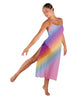 Rainbow Connection Long Chiffon Panel Dress