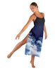 Stairway to Heaven Long Chiffon Panel Dress