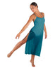 Solid Chiffon Long Panel Dress