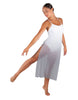 Poetic Long Chiffon Panel Dress