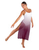 Poetic Long Chiffon Panel Dress