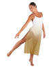 Poetic Long Chiffon Panel Dress