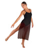 Soulful Long Chiffon Panel Dress