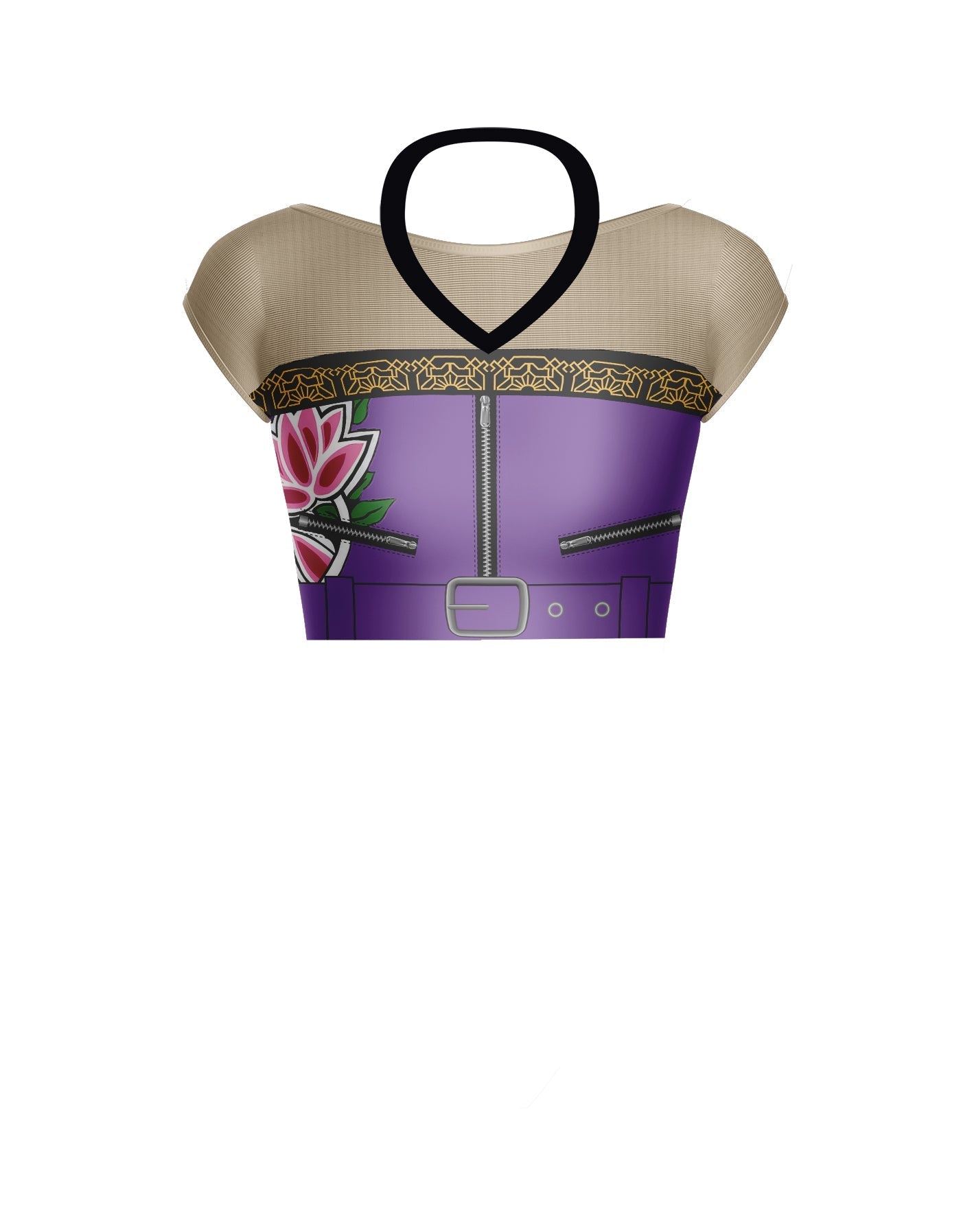 Demon Huntress Posh Top With Binding