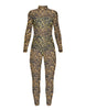 Fierce LS Tneck Open Back Unitard with Bandeau and Panty