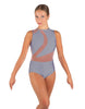 Solid Lycra Embrace Sleeveless Leotard