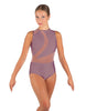 Solid Lycra Embrace Sleeveless Leotard
