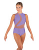 Solid Lycra Embrace Sleeveless Leotard