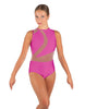 Solid Lycra Embrace Sleeveless Leotard