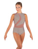 Solid Lycra Embrace Sleeveless Leotard