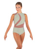 Solid Lycra Embrace Sleeveless Leotard