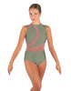 Solid Lycra Embrace Sleeveless Leotard