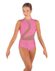 Solid Lycra Embrace Sleeveless Leotard