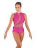 Solid Lycra Embrace Sleeveless Leotard