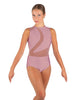 Solid Lycra Embrace Sleeveless Leotard