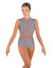 Solid Lycra Embrace Sleeveless Leotard