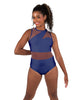 Solid Lycra Ambition Sleeveless Leotard