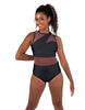 Solid Lycra Ambition Sleeveless Leotard