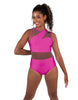 Solid Lycra Ambition Sleeveless Leotard