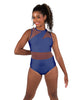 Solid Lycra Ambition Sleeveless Leotard