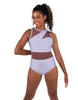 Solid Lycra Ambition Sleeveless Leotard