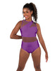 Solid Lycra Ambition Sleeveless Leotard