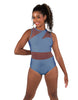 Solid Lycra Ambition Sleeveless Leotard
