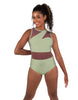 Solid Lycra Ambition Sleeveless Leotard