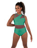 Solid Lycra Ambition Sleeveless Leotard