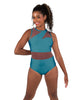 Solid Lycra Ambition Sleeveless Leotard