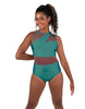 Solid Lycra Ambition Sleeveless Leotard