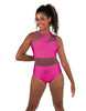 Solid Lycra Ambition Sleeveless Leotard