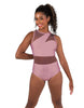 Solid Lycra Ambition Sleeveless Leotard