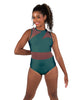 Solid Lycra Ambition Sleeveless Leotard